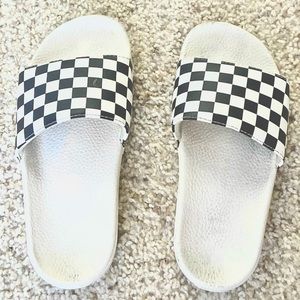 Vans checkers slide